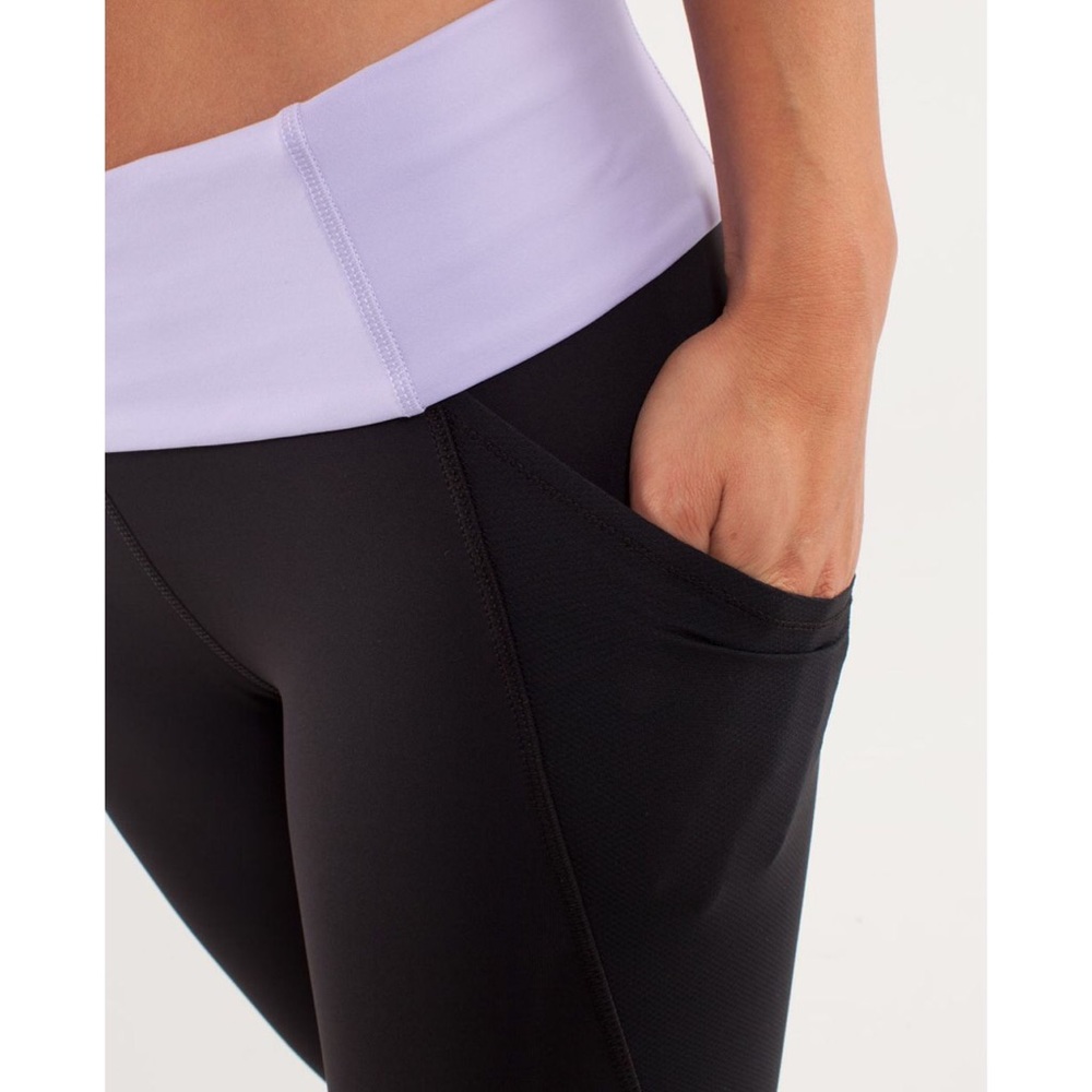 Lululemon Run Nothing to Hide Crop